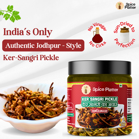 Rajasthani Kair Sangri Pickle 400g