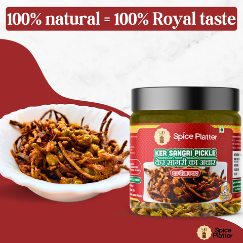 Rajasthani Kair Sangri Pickle 400g